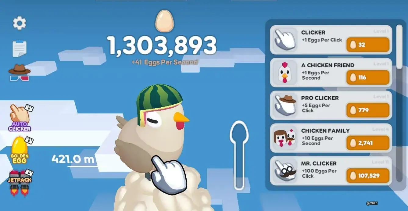 Chicken Jockey Clicker - Tap Your Way to Epic Chicken-Riding Adventures!