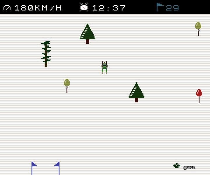 Ski Frenzy - Conquer the Slopes and Escape the Avalanche!