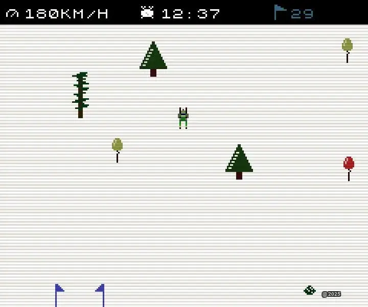 Ski Frenzy - Conquer the Slopes and Escape the Avalanche!
