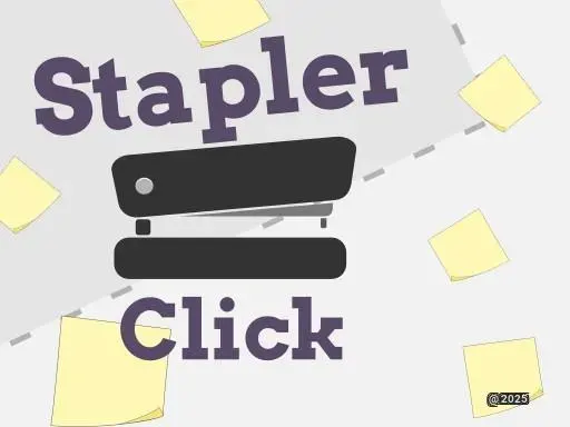 Stapler Click - The Addictive Game That Turns Stapling into a Thrilling Challenge!